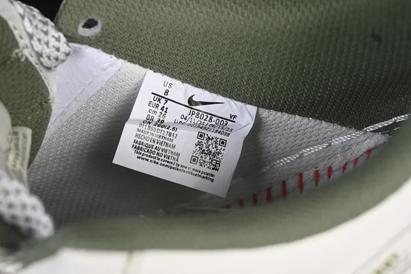 All categories Nk Air Force 1 Air Force series Nk Air Force 1 Low Air Force low top Nike Air Force 1'07 Low Burberry co-branded Mi Army green electric embroidery Air Force 1 low top casual sneakers JP8028-003